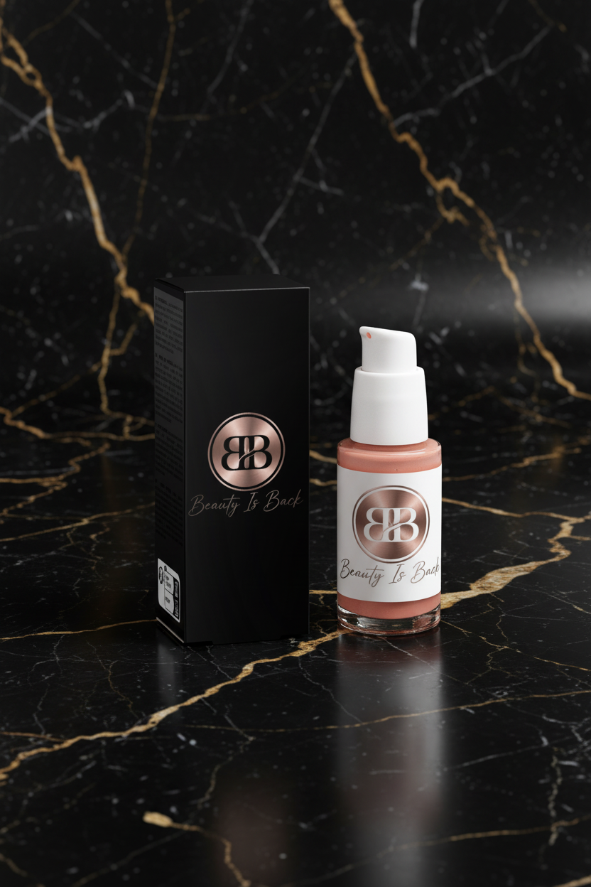Sérum aux Peptides – marbre noir luxe
